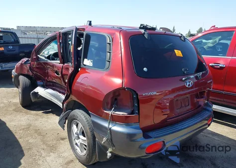 2002 Hyundai Santa Fe Gls/Lx из США, поврежденный, VIN KM8SC13DX2U177456